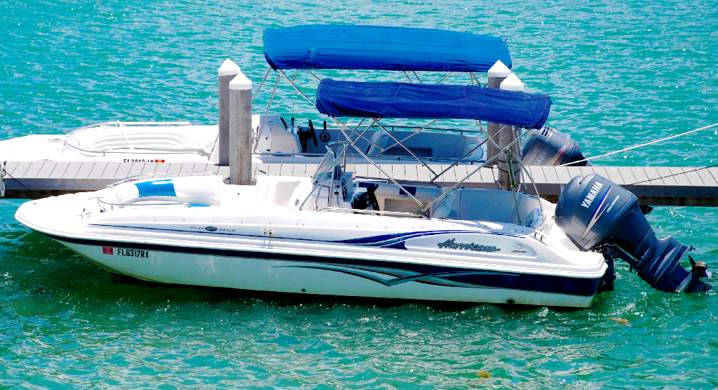 23’ Deck Boat w/ 150 HP 4-Stroke (Boat 19)